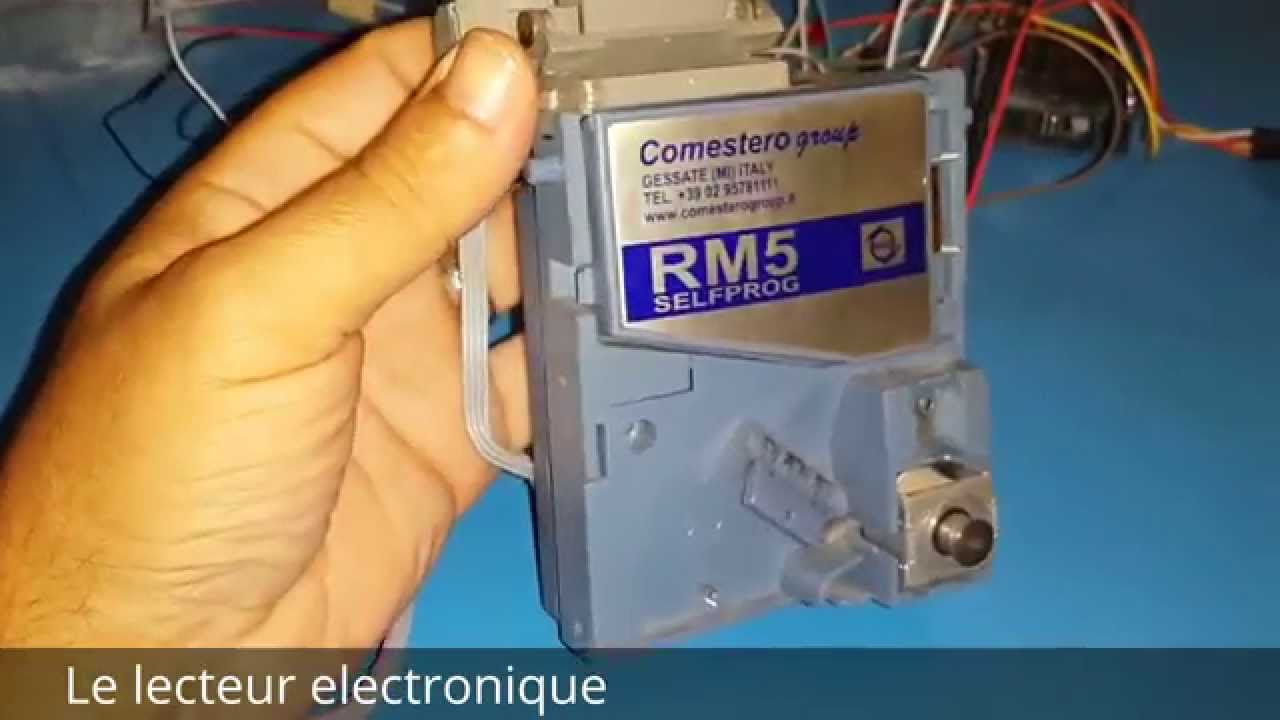 validateur de monnaie coin validator comestero RM5 with ARDUINO UNO