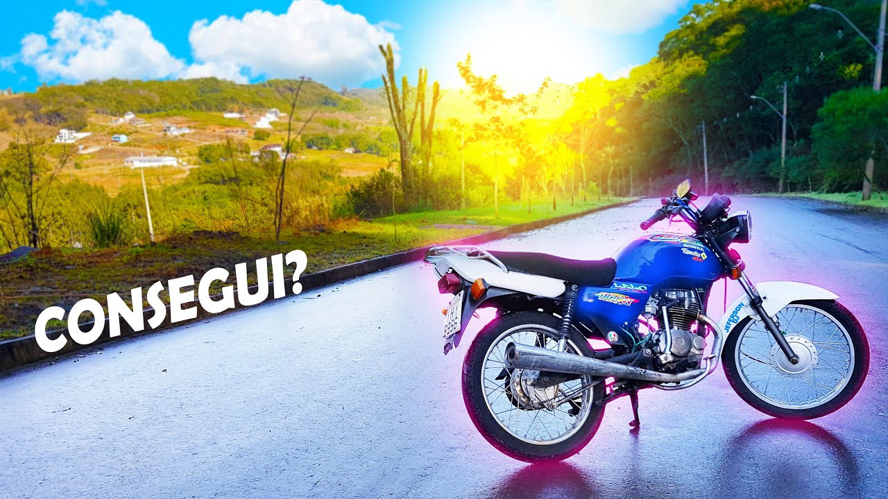 FIZ O DESAFIO DO MORRO DO GRAU! 😱