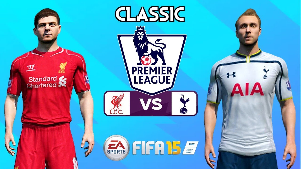CLASSIC Liverpool vs Tottenham | Epic Premier League Battle | FIFA 15 Gameplay