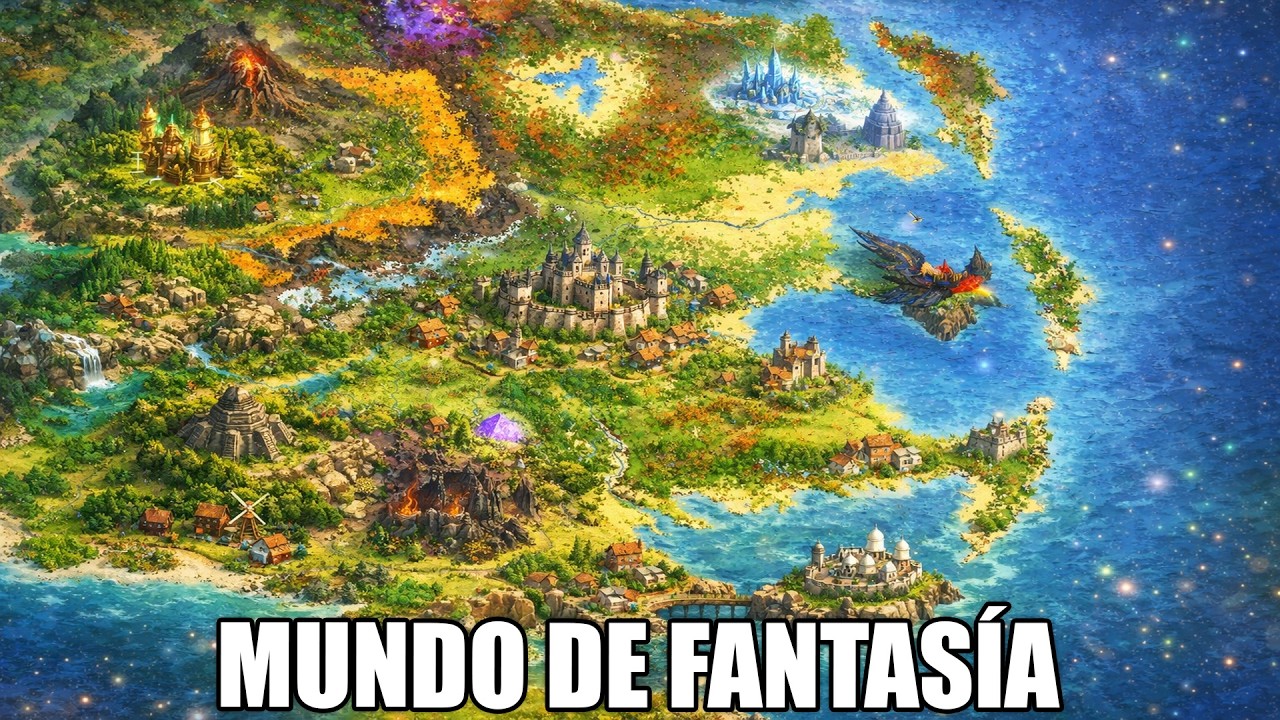 Creé el MUNDO de FANTASÍA DEFINITIVO en WorldBox