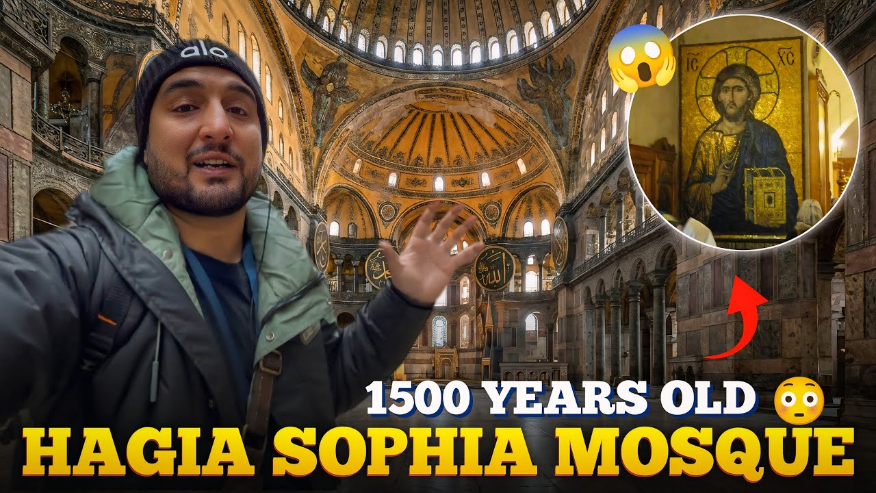Hagia Sophia Mosque 😳 | Turkey 🇹🇷 | Shailab Vlogs 7 