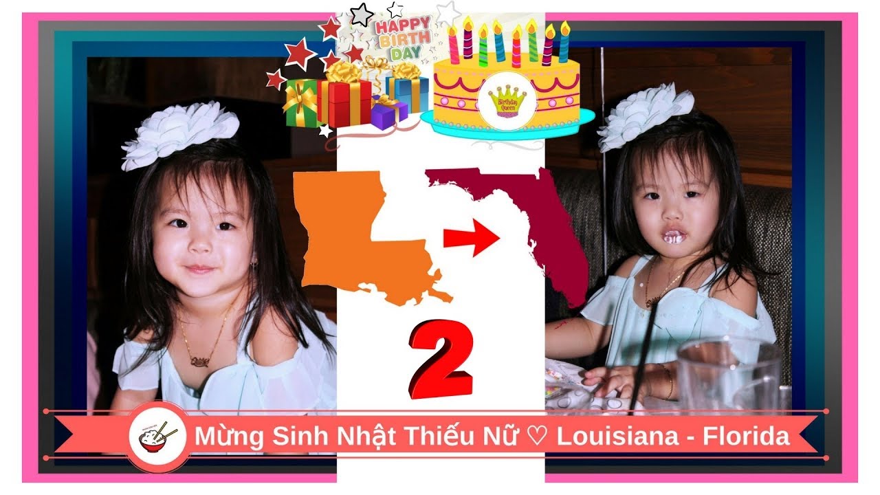 Mừng Sinh Nhật Thiếu Nữ ♡ Louisiana-Florida