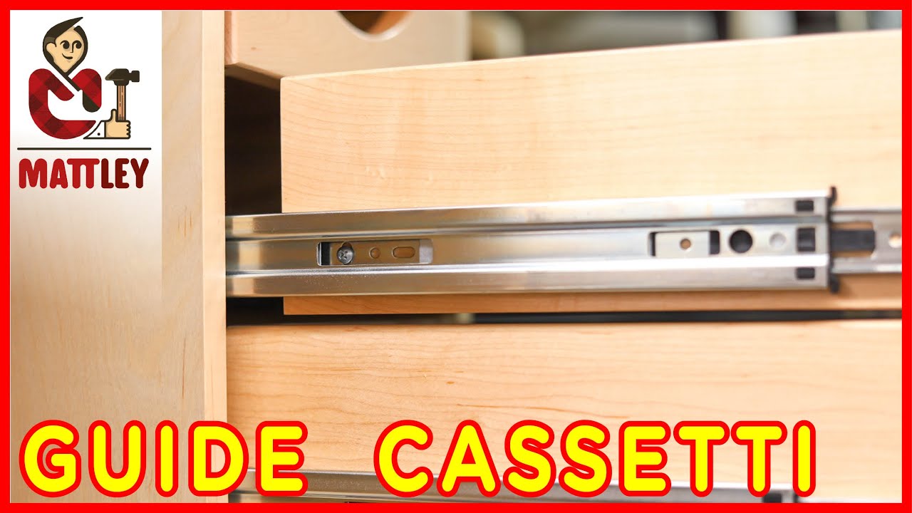 🔥FAI DA TE: Guide per cassetto: Quali sono, come si installano e come fare un cassetto?