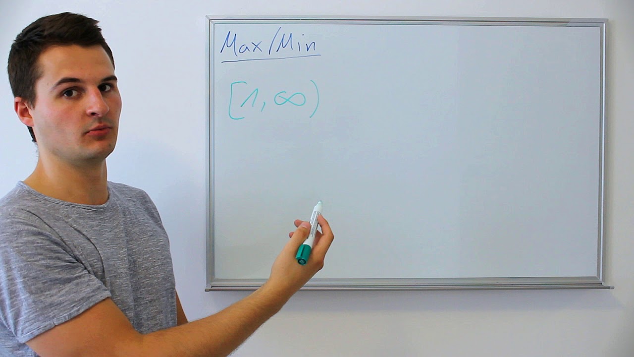 Max/Min von Mengen auf den ersten Blick bestimmen | Basics
