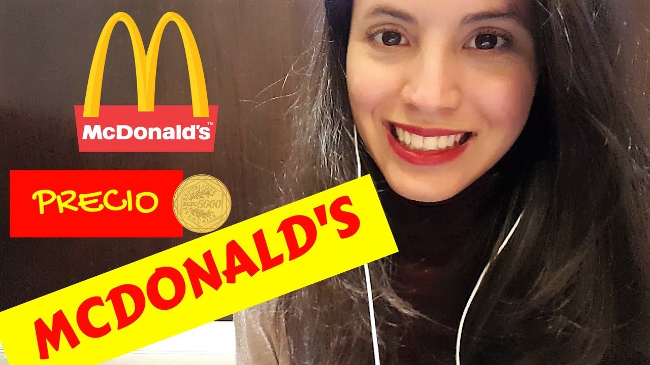 Cu&aacute;nto CUESTA comer en MCDONALD'S Francia 🍔🍟