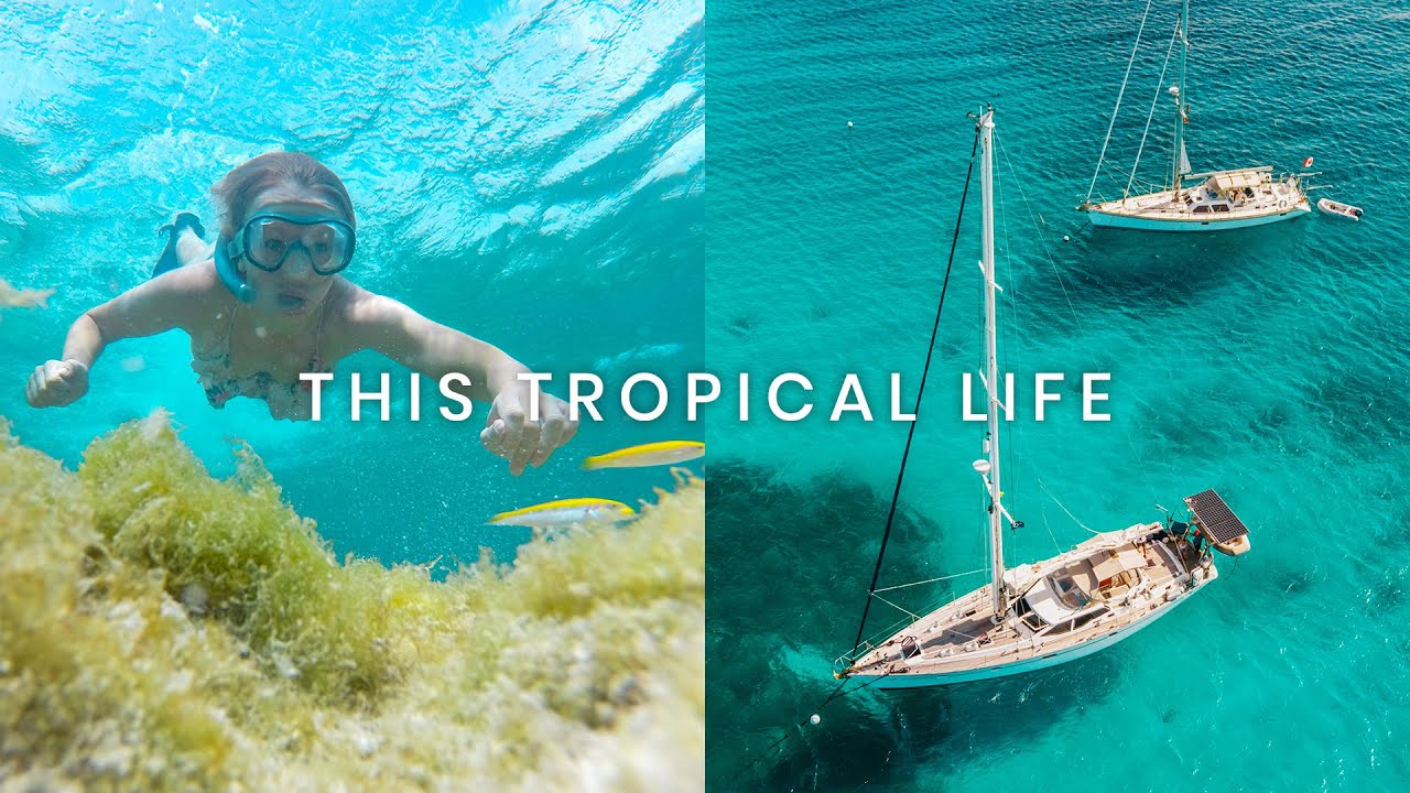 HAPPY ISLAND IN THE MIDDLE OF THE OCEAN AND ALL THE TROPICAL BEAUTY | Chiaribbean Ep. 07