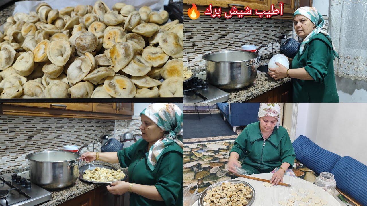 الشيشبرك بالطريقة السوريه والتركيه mantı تعالو نشوف الفرق اطيب شيشبرك عالأصوول 