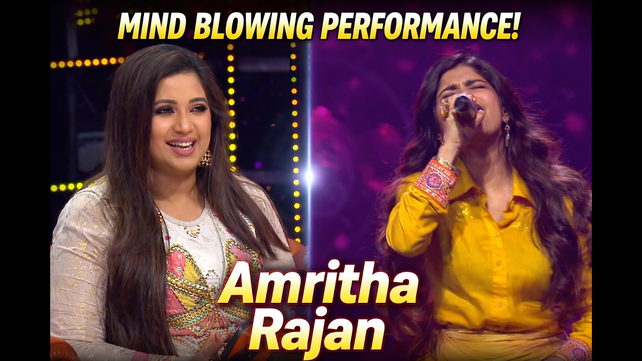 Amritha rajan Indian Idol Sings Dhal gya din ho gyi sham & Na jane kahan se aayi hai
