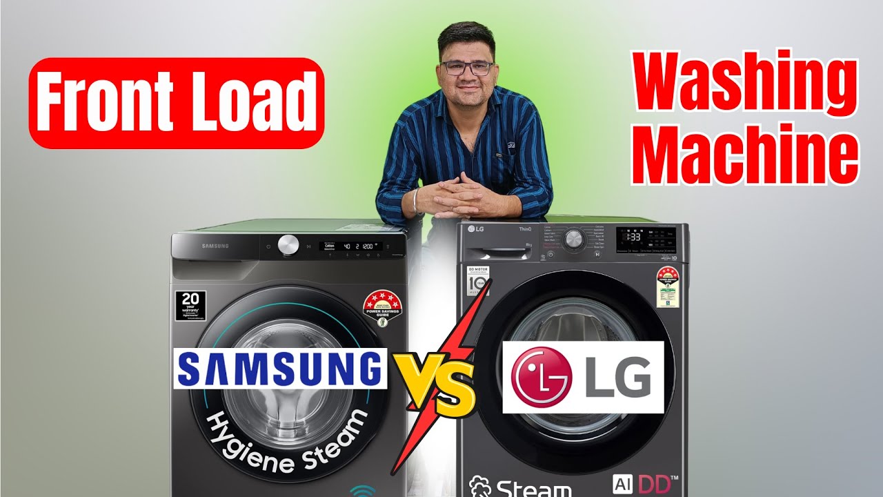 Best Front Load Washing Machine 2024⚡Lg vs Samsung Washing Machine⚡8 Kg Front Load Washing Machine