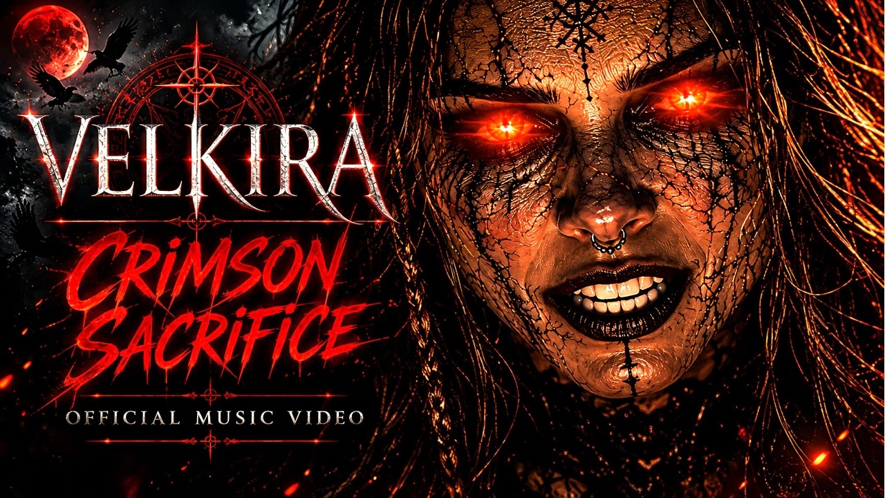 VELKIRA - Crimson Sacrifice (Official Music Video) | Epic Gothic Metal