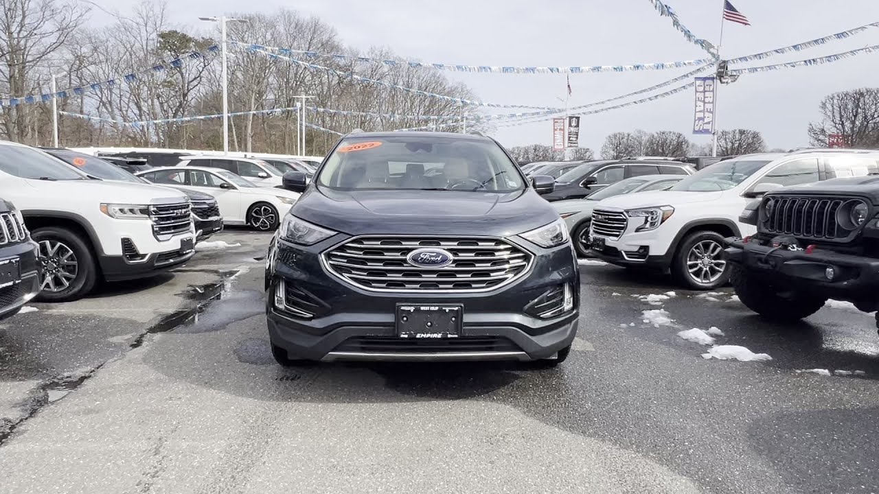 Used 2022 Ford Edge SEL 2FMPK4J94NBB14761 West Islip, Amityville, Huntington, Wantagh, Smithtown