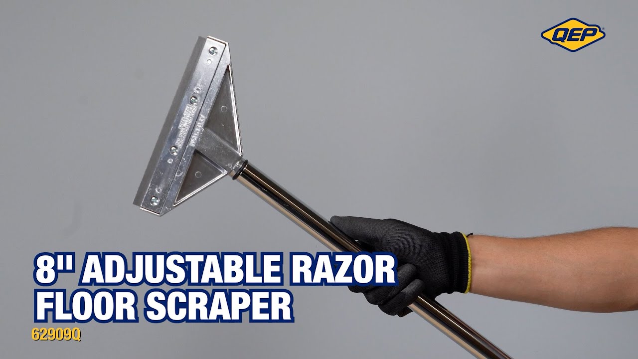 QEP&reg; 8in Adjustable Razor Scraper