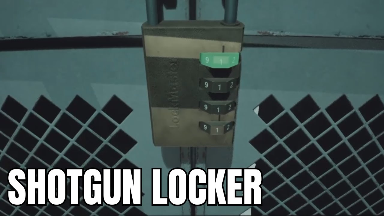 Fear the Time Loop &ndash; Open the Shotgun Locker | Shotgun Locker Code