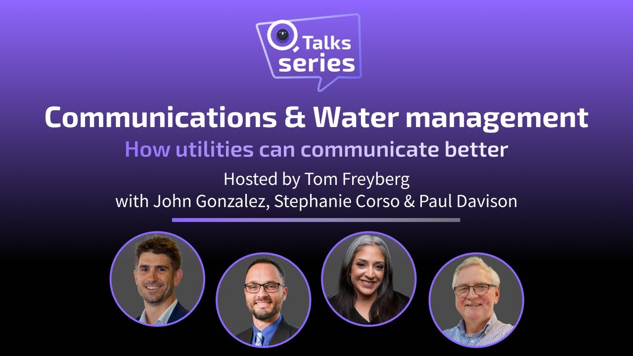 QTalks Episode 15 &mdash; Comms & water management &mdash; How utilities can communicate better