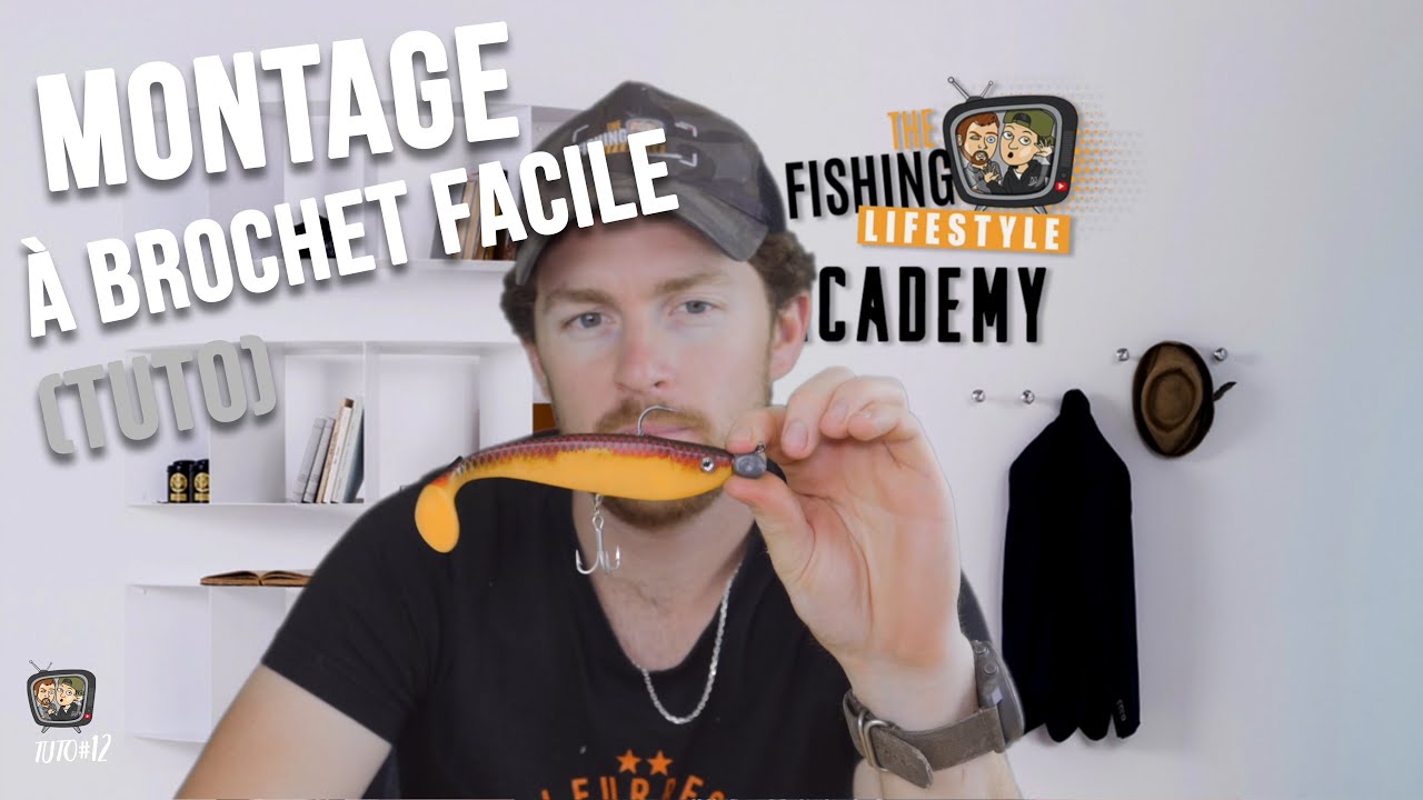 🛠 Comment monter un hameçon triple sur un 𝐒𝐇𝐀𝐃 pour pêcher le  brochet ? 🎣 TUTO #12