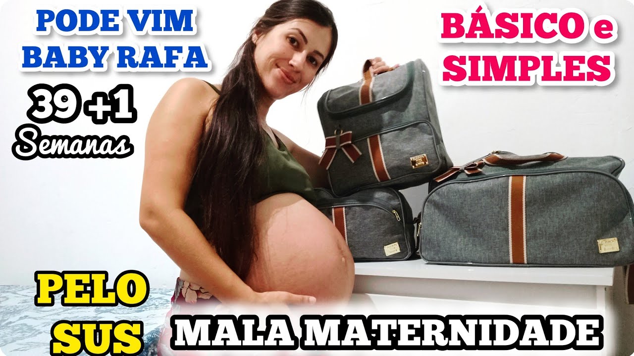 MALA MATERNIDADE DO RAFA PELO SUS🥹🩵Comprei  tudo pela shoppe  tudo básico  39+1 e 3 cm de dilatação 