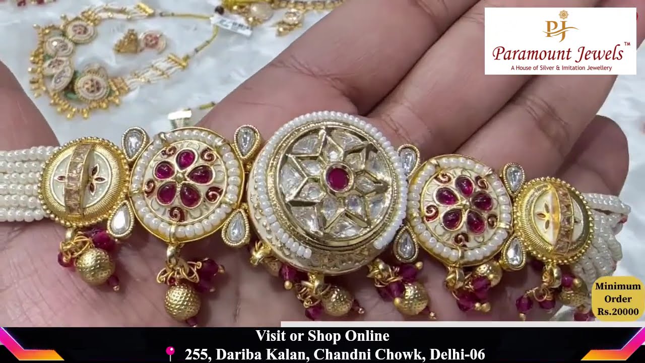 Premium Moissanite, Polki & Kundan Fusion Bridal Jewellery 2025 | Collection by Paramount Jewels