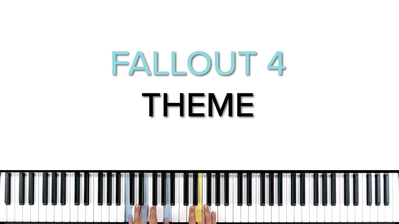 How to play 'Fallout 4 Theme' on the piano -- Playground Sessions