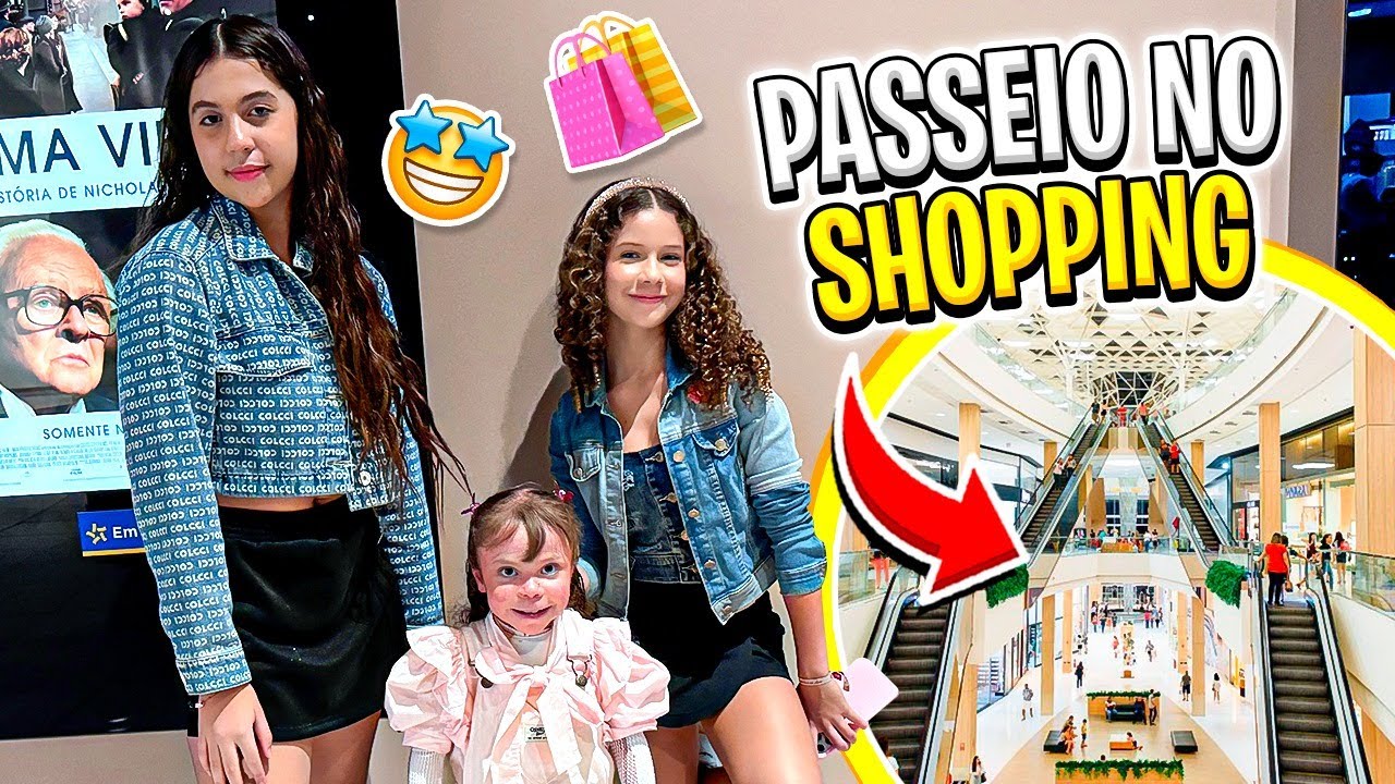 VLOG DE UM PASSEIO PELO SHOPPING COM SARAH, ELOAH E SUA AMIGA ! - Dia a Dia Com Amanda