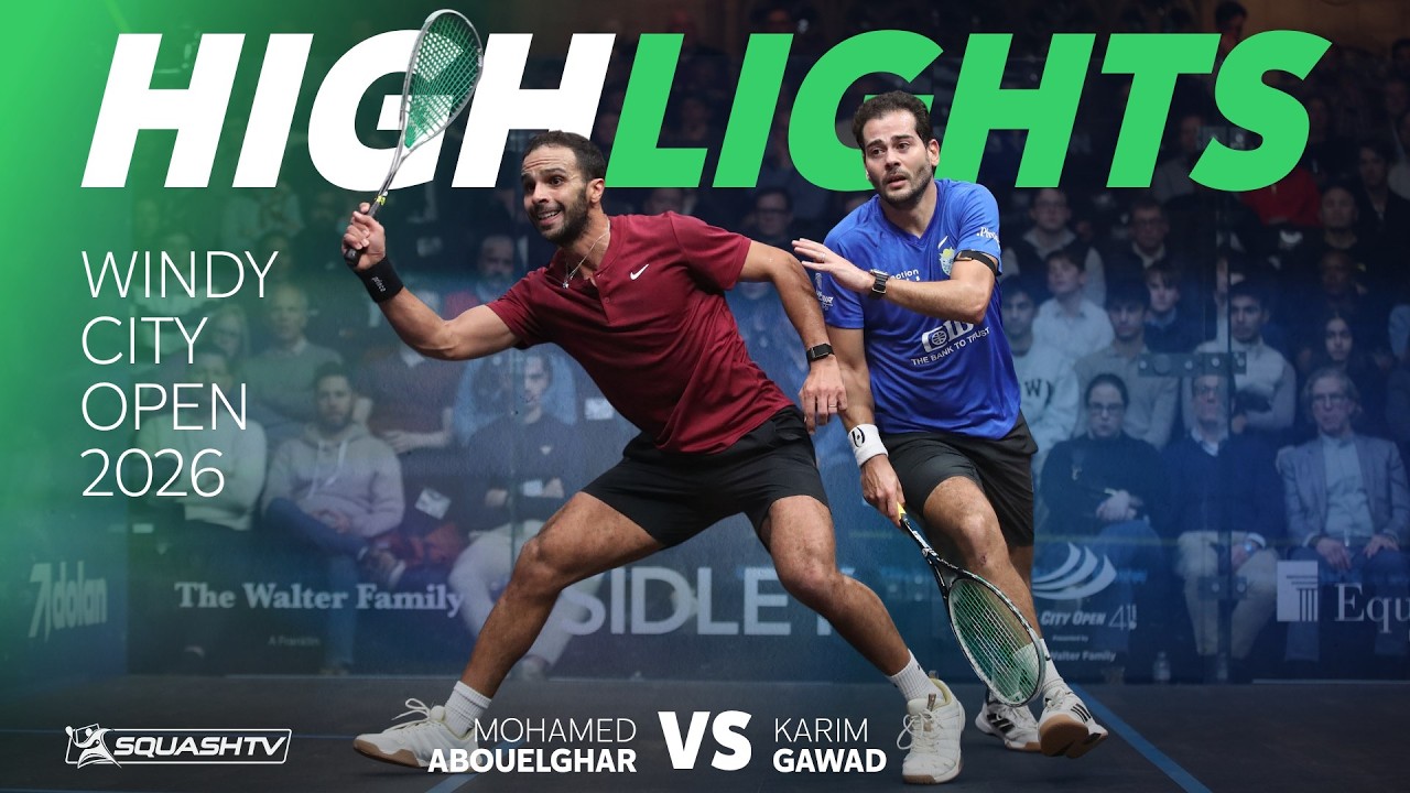 🇪🇬 Gawad v Abouelghar 🇪🇬 | Windy City Open 2026 | ROUND 2 HIGHLIGHTS