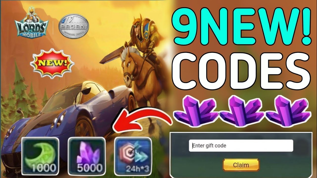 ⚠️NEW 🎗️REDEEM ⚠️ LORD'S MOBILE REDEEM CODES 2025 - LORD'S MOBILE CODES JANUARY 2025