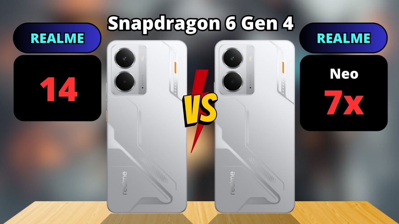 Realme 14 vs Realme Neo 7x Comparison