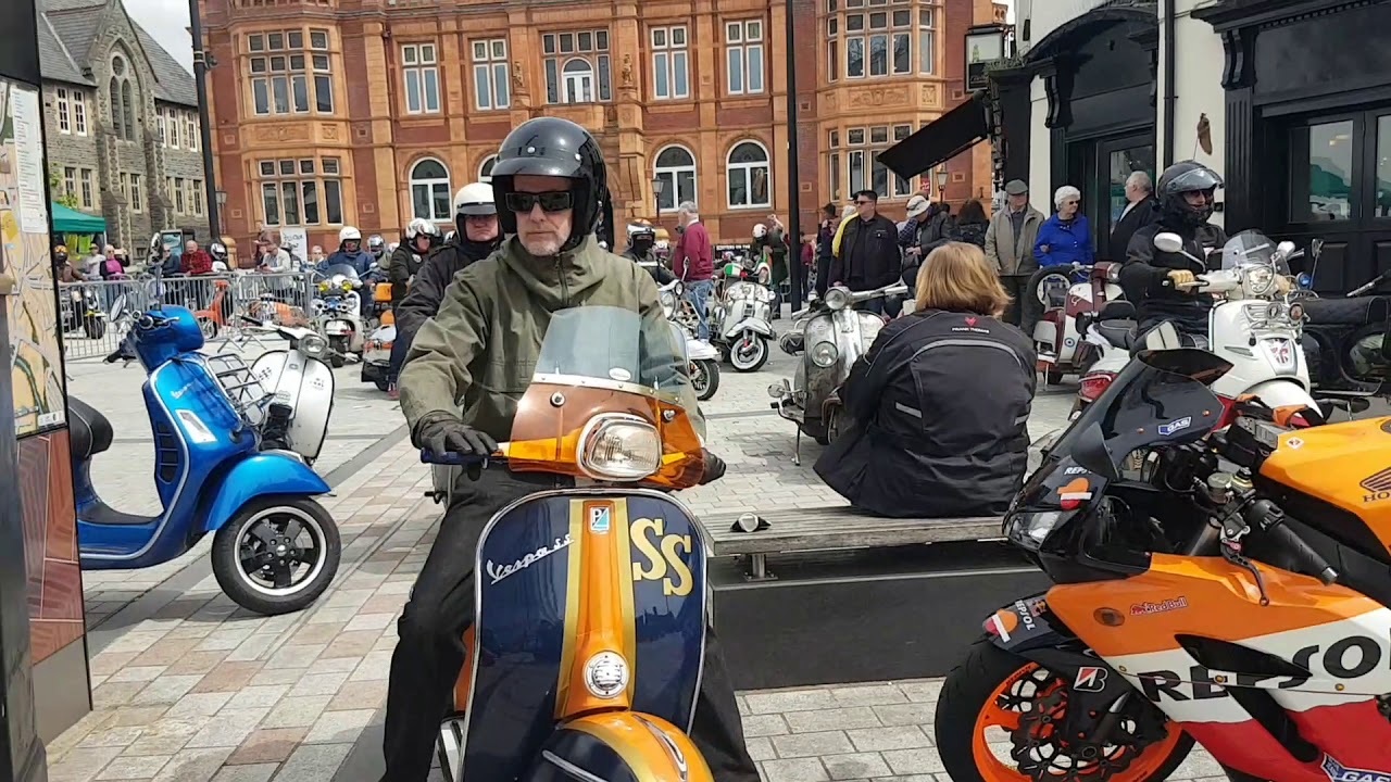 Scooters on the square - Merthyr 12/05/18