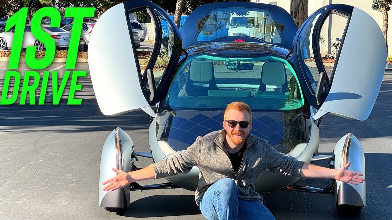 Мой первый опыт вождения Aptera! ☀️🔋⚡️