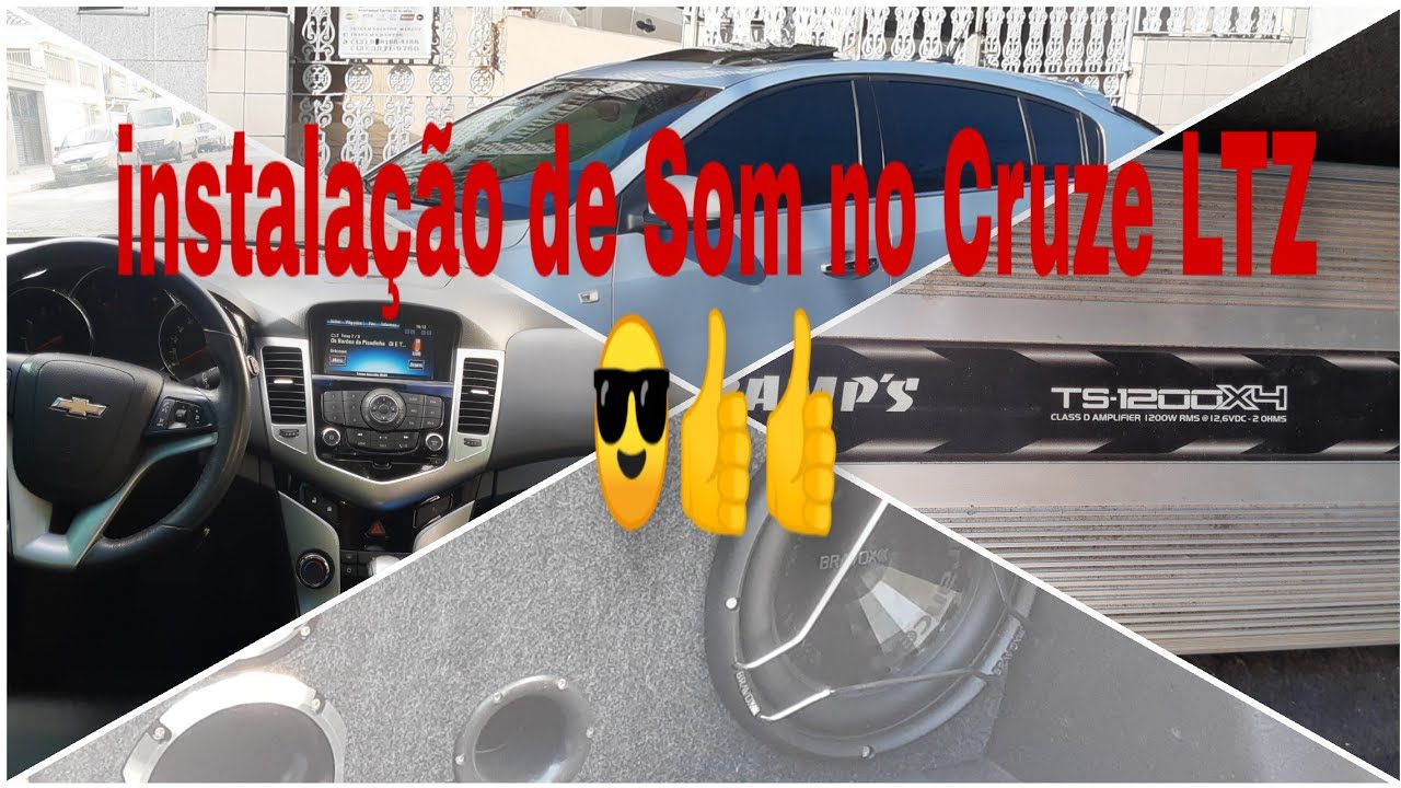 Instalação de Som no Cruze LTZ 2014