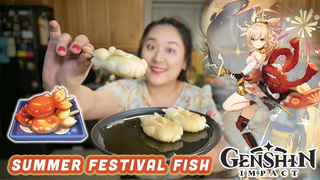 [Genshin Impact] IRL summer festival fish - Yoimiya is a goldfish :D