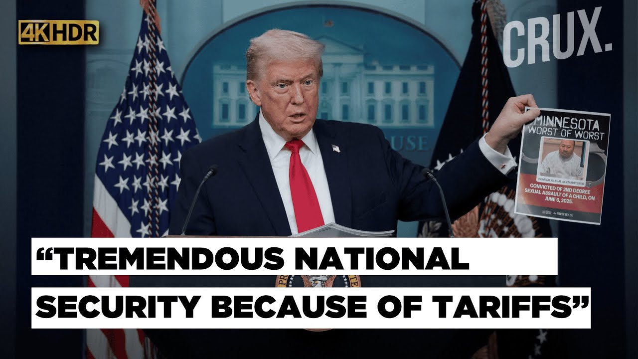 One Year Of Trump: US President Links Tariffs To National Security Ahead Of Supreme Court Ruling