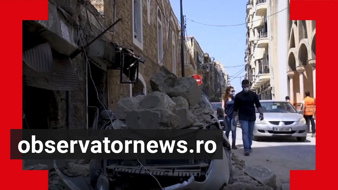 Beirut, printre ruine, foame și furie. Durerea a îngenunchiat Libanul
