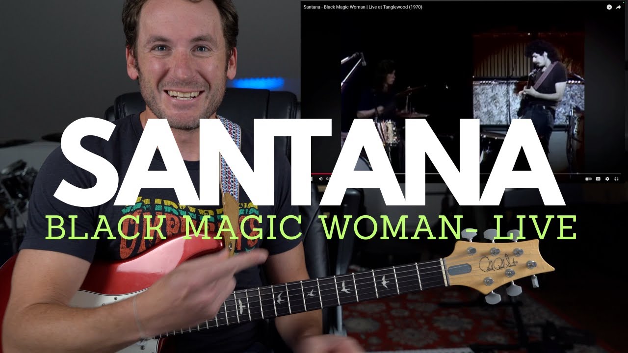 Guitar Teacher REACTS: Santana - Black Magic Woman | Live at Tanglewood (1970)
