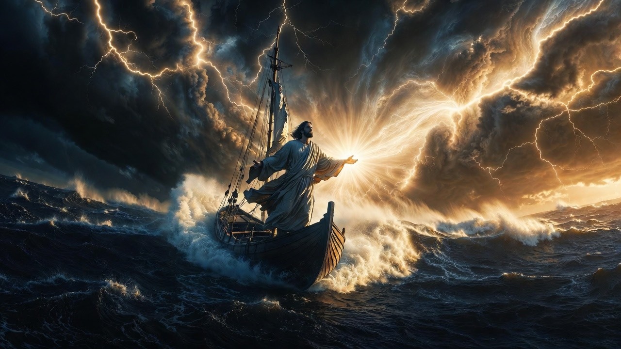 WHEN JESUS WAS ASLEEP IN YOUR STORM