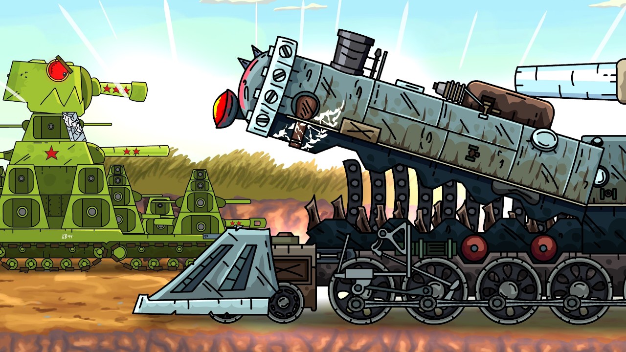 RECREATING IS-44! The Steel Horror of the Subway - Cartoons about tanks