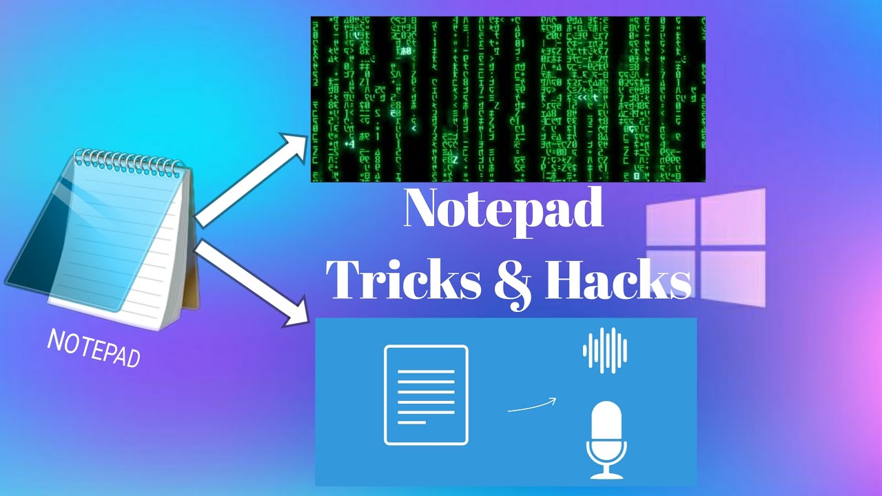 Top 5 awesome Notepad tricks & hacks