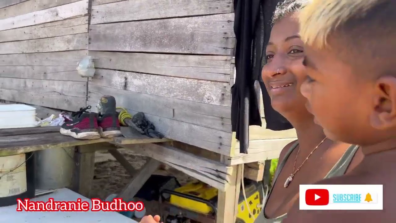 Poverty in Parika, (Part 2) - Family living in run-down house and struggling…