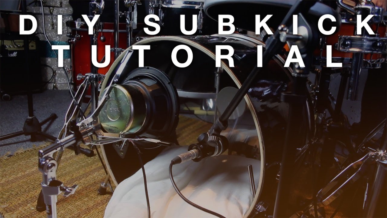DIY Sub-Kick tutorial! Make your drums PHAT!