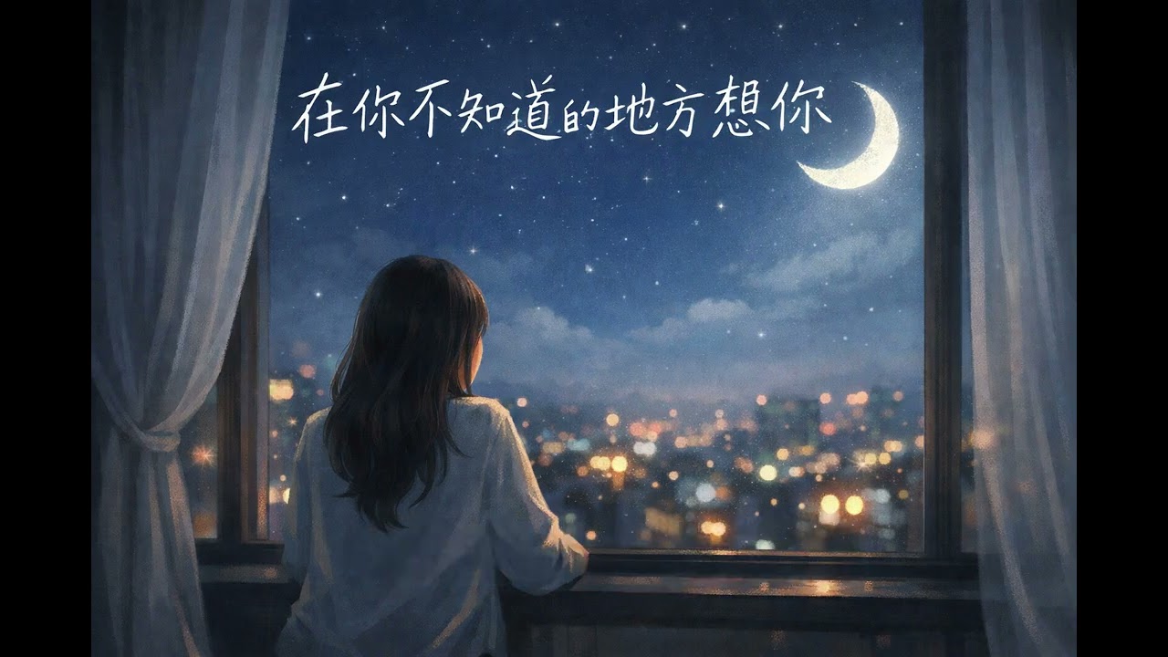 🎵《在你不知道的地方想你》｜AI 女生演唱｜原創歌曲『如果有天你輕輕看向我這裡 我只會說一句：我曾經喜歡你』