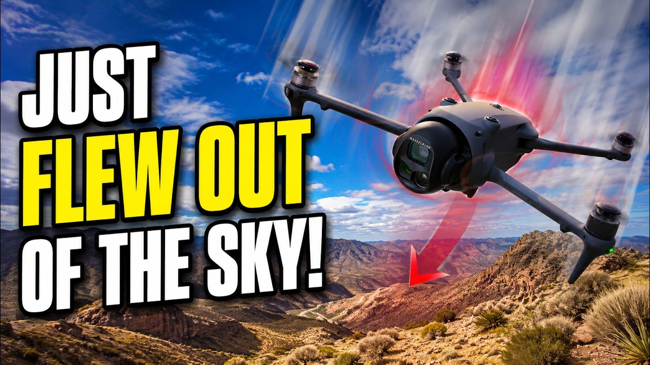 My DJI Mavic 4 Pro Just Fell Out of the Sky – What Went Wrong?  #shaunthedrone #djimavic4pro