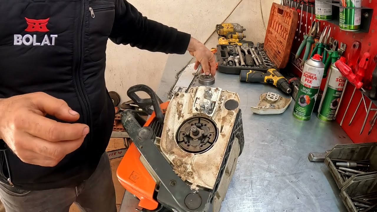 Stihl Ms 170 Motorlu Testere Zincir Yağlamıyor / Yağ Hortumunu Neden Kestim