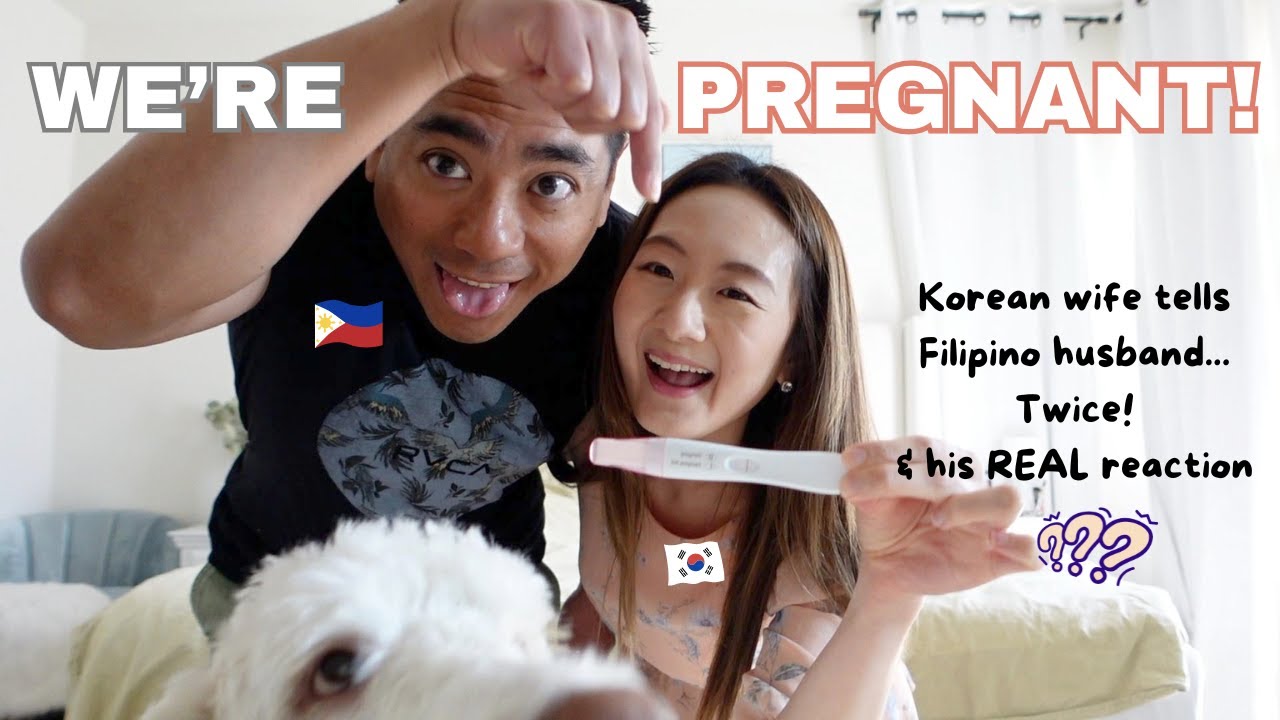 Telling my Filipino husband I'm pregnant! | our miscarriage and rainbow baby story 🤍