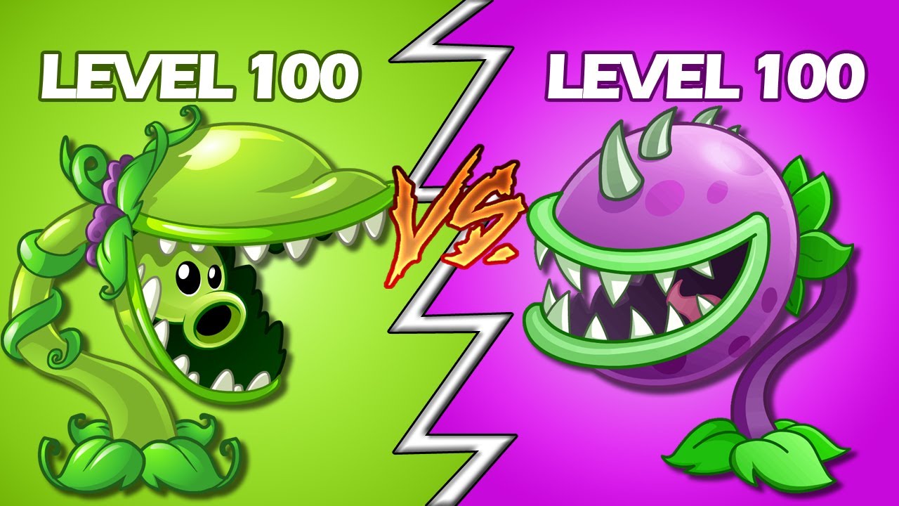 Plants Vs Zombies 2 Planta Carnívora Nivel 100 Vs Guisante Carnívoro