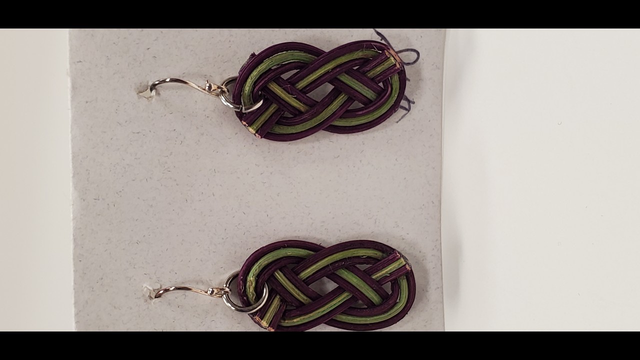 How to Make Stunning Josephine Knot Earrings | Step-by-Step Basket Weaving Tutorial