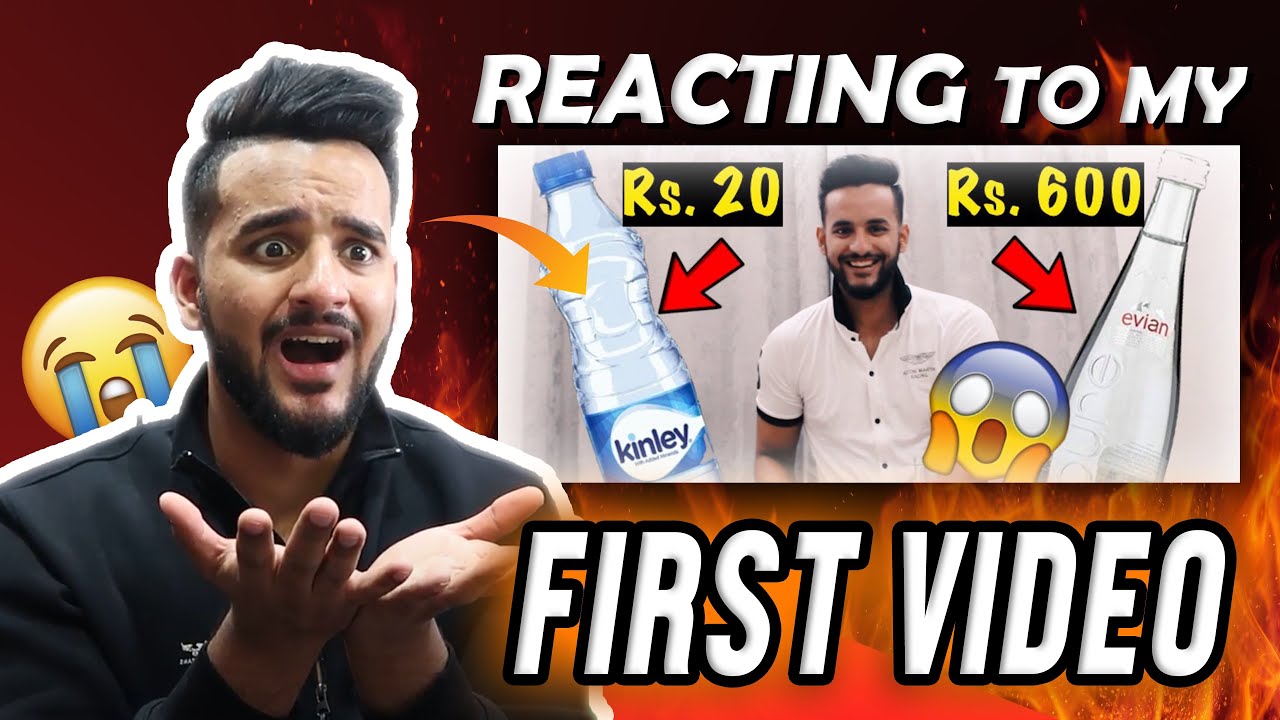 Reacting/Roasting My FIRST Ever video on YOUTUBE !!