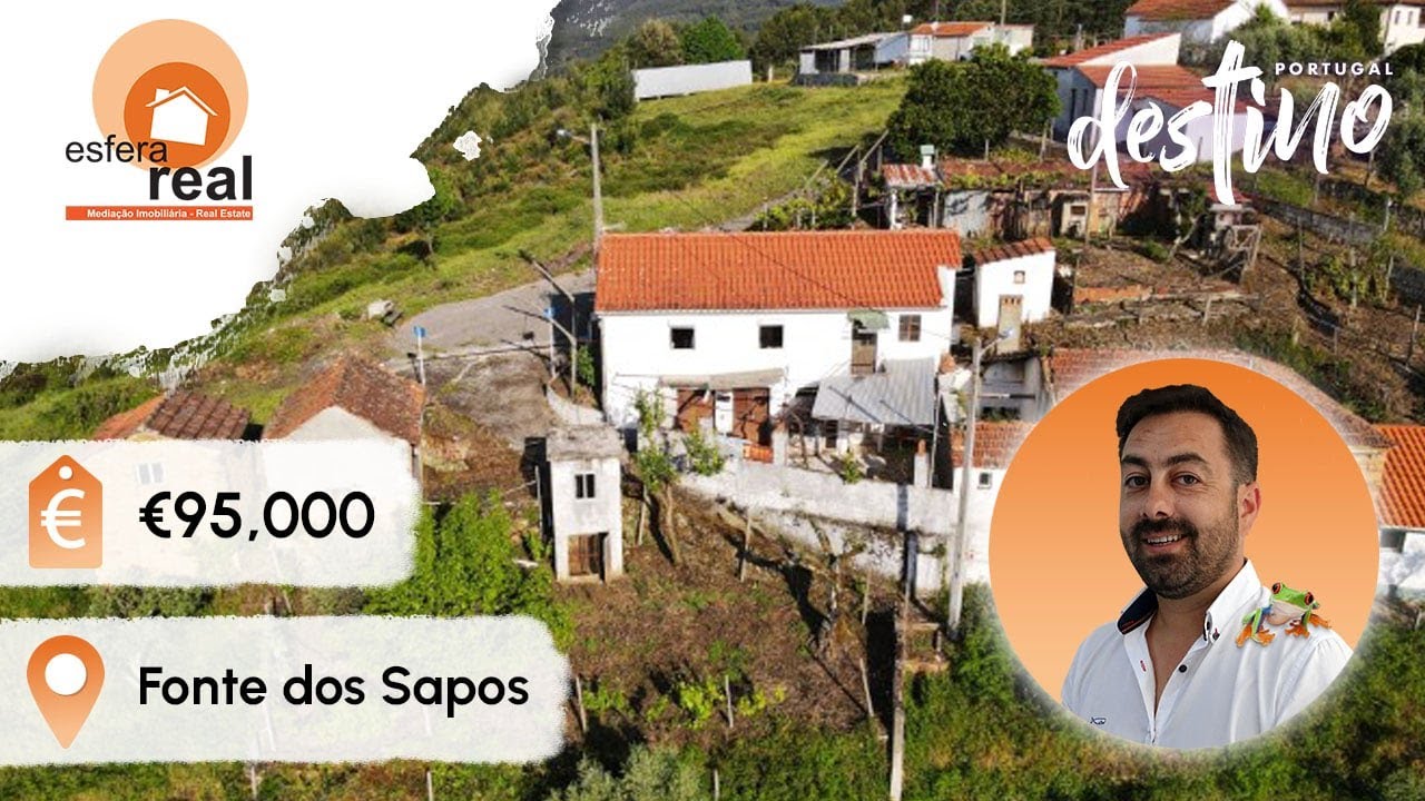 For Sale CENTRAL PORTUGAL STONE COTTAGE With Potential to Build A Second Property. Ready to move in!
