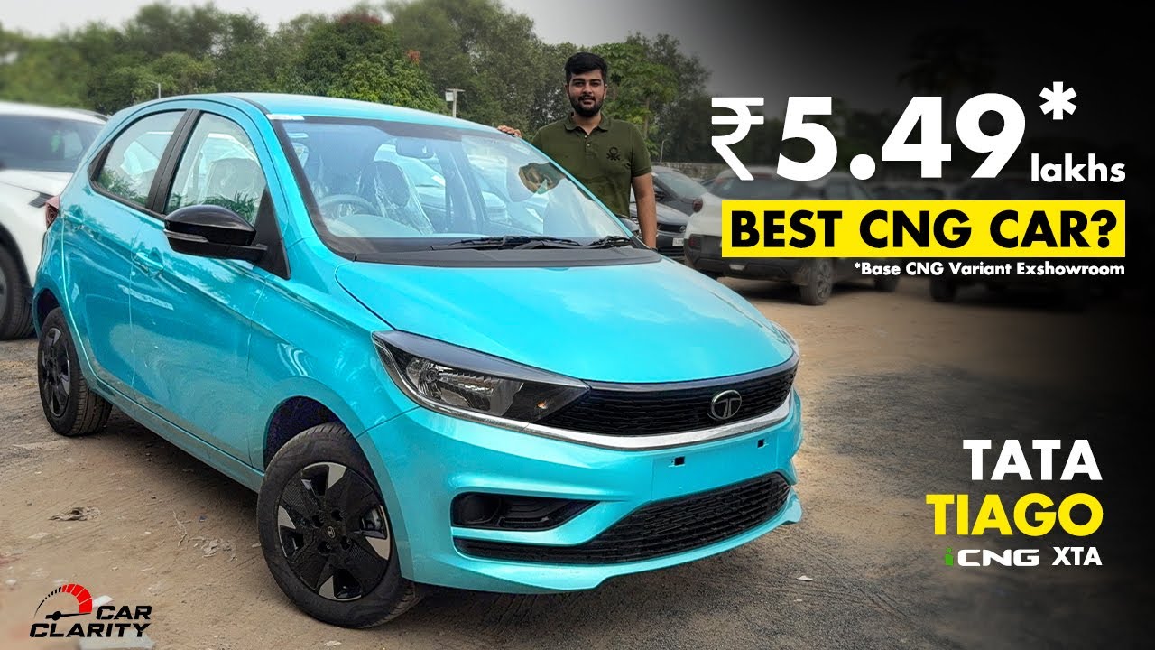 Tata Tiago XTA CNG 2025 – Best Automatic CNG Hatchback? | Car Clarity
