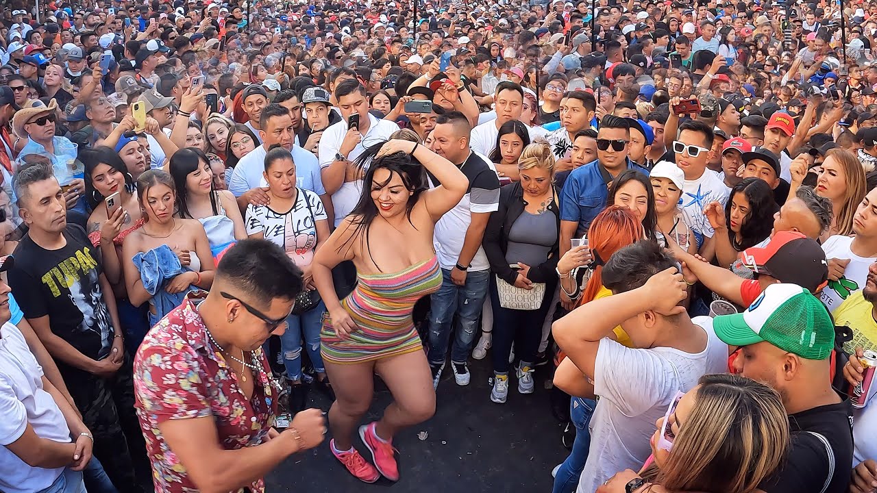 🔴 INEDITO ASI SE DESCONTROLO LA MECED CDMX //  TODOS QUERIAN BAILAR Y CONOCER AL LOS JRS // 2023