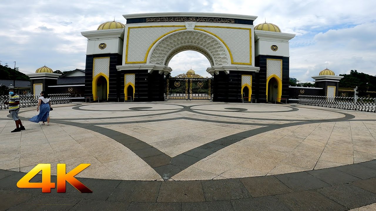 Little India To Malaysia National Palace Road View 4K