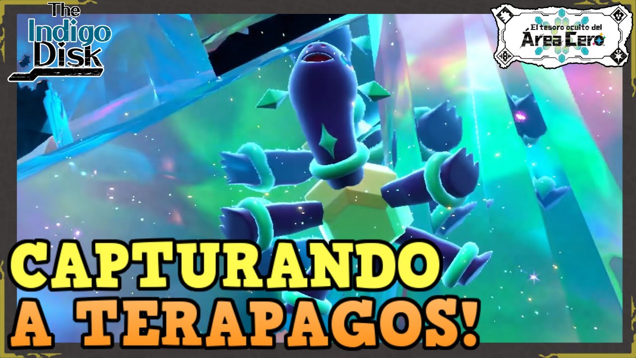 ATRAPANDO a TERAPAGOS en el Fondo del Área Cero! | DLC Pokémon Scarlet/Violet Disco Indigo